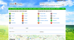 Desktop Screenshot of mapy.atlasceska.cz